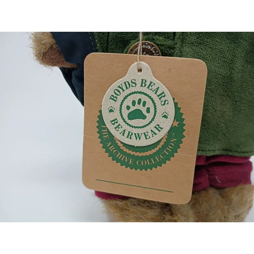 Boyds Bears Bearwear Plush – Winter Outfit Teddy Bear (Archive Collection)